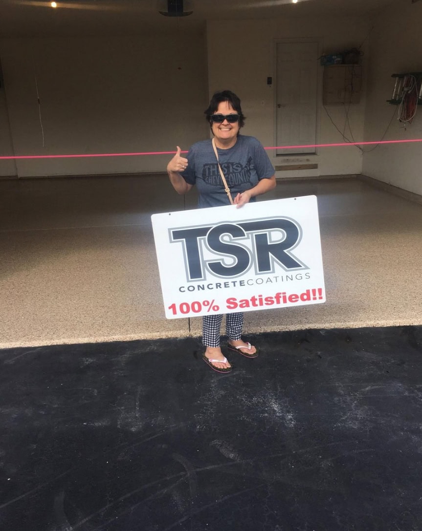 Concrete coating happy customer 2